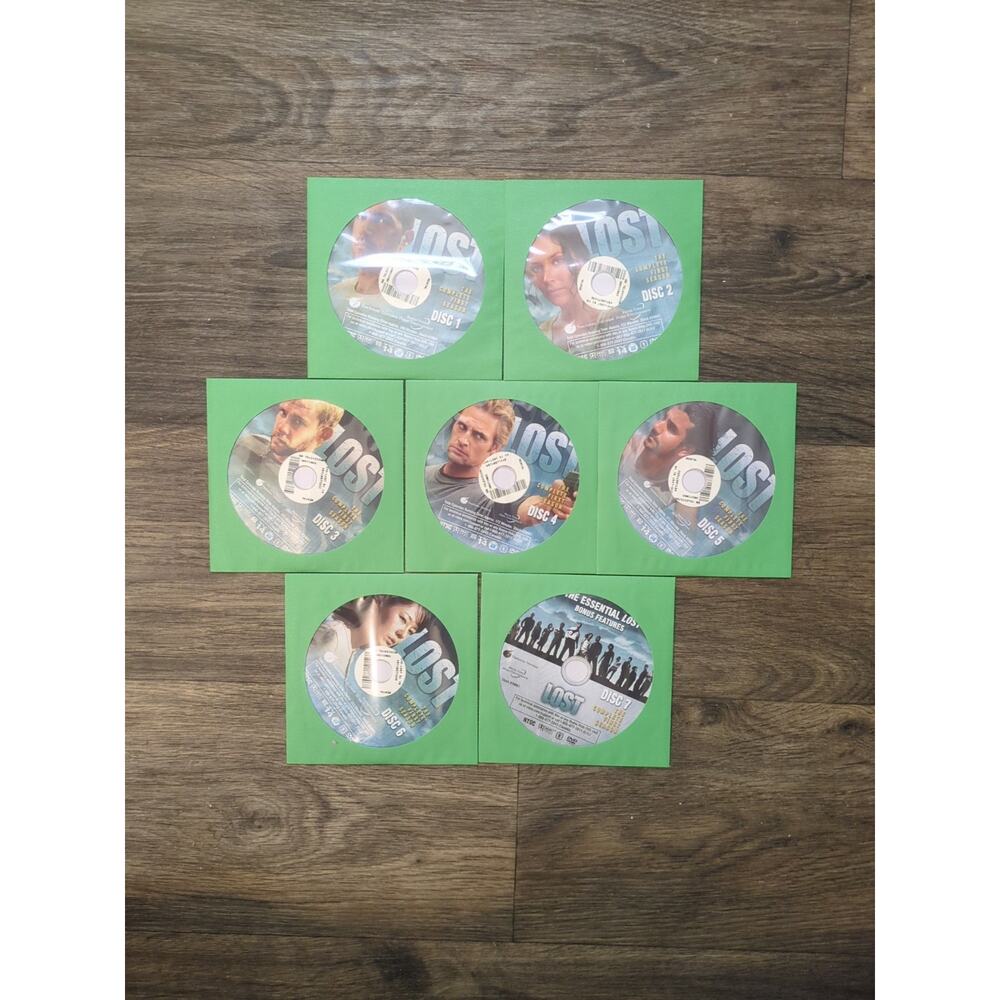 Lost: the Complete First Season (DVD, 2004) Discs Only